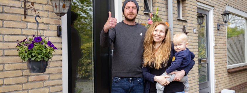 Kunststof voordeur in Schagen - DEZA Kozijnen